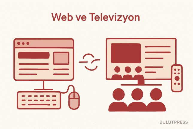 Televizyon ve Web: Aynı Arayüz İki Ekranda Neden Çalışmaz
