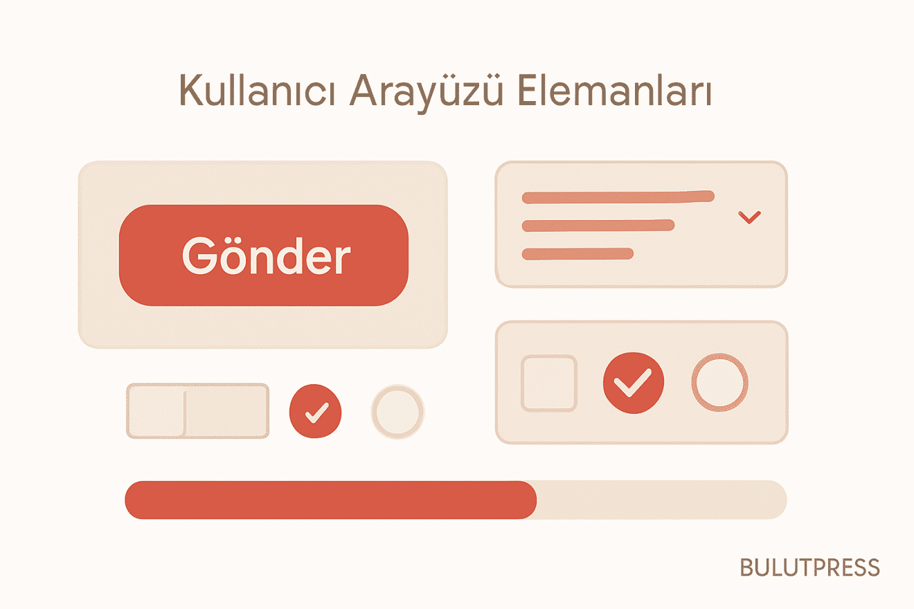 Radyo Düğmesi, Onay Kutusu ve Açılır Menü Arasında Seçim