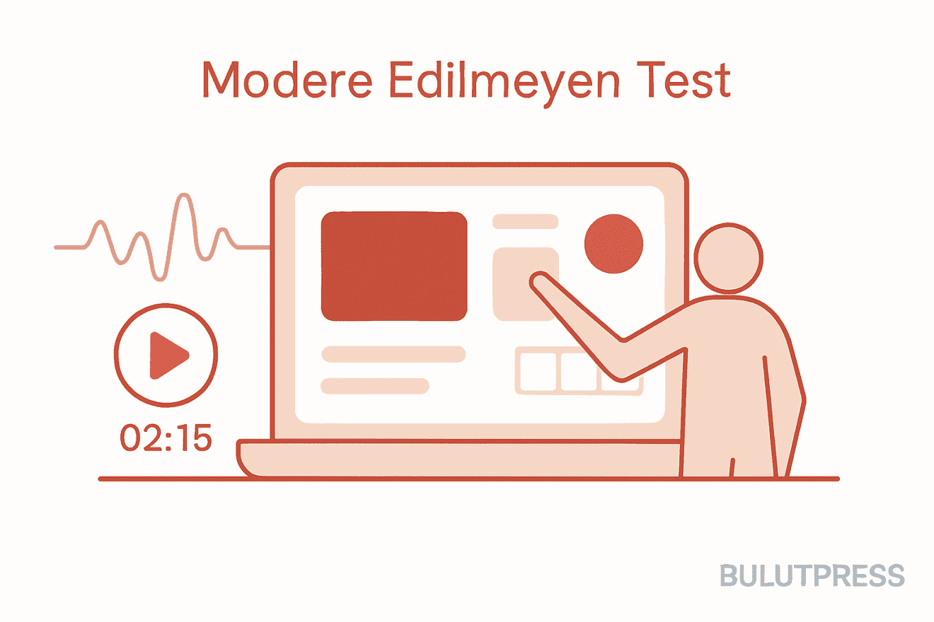 Uzaktan Moderasyonsuz Test Araçları: Hangi Özellik Gerekir, Nerede Yanlış Yöntem