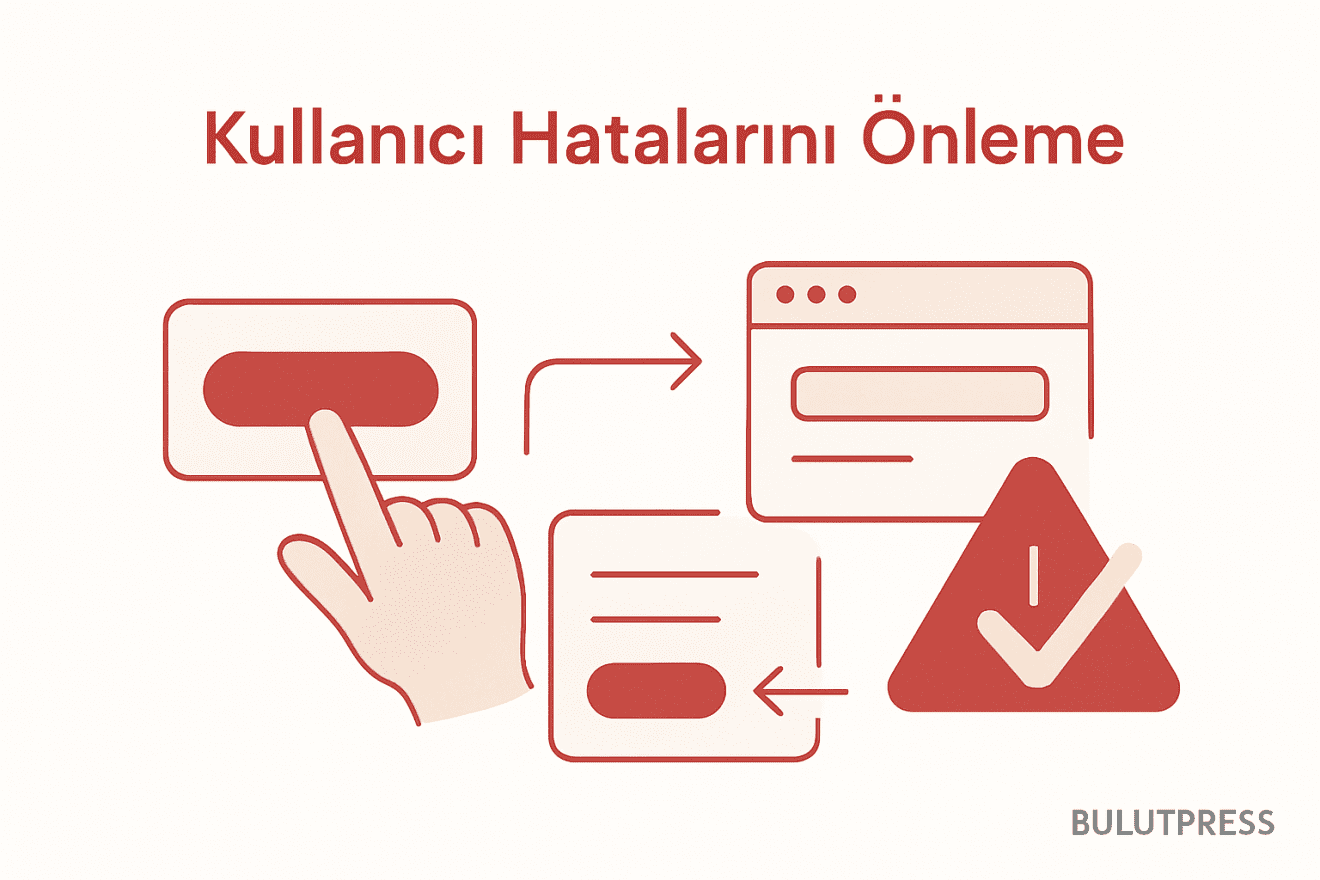 Hata Türüne Göre Arayüz Önlemleri: Onay, Geri Alma, Önizleme