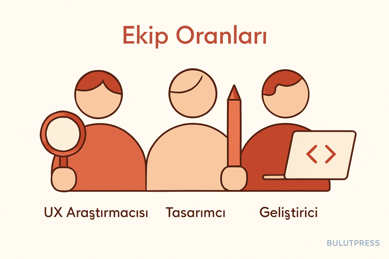 UX Ekip Oranları: Kaynak Planlamasının Göstergesi, Olgunluğun Değil