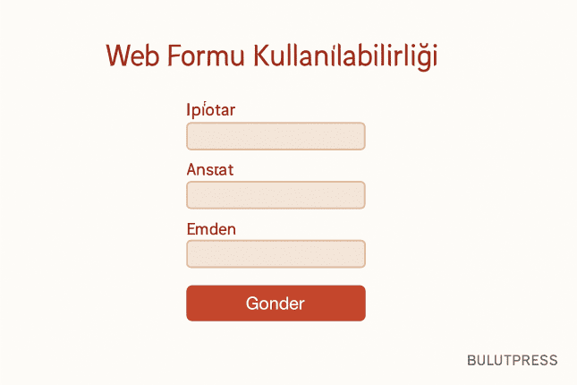 Web Formlarında Kullanılabilirlik: Önce Neyi Düzeltmeli?