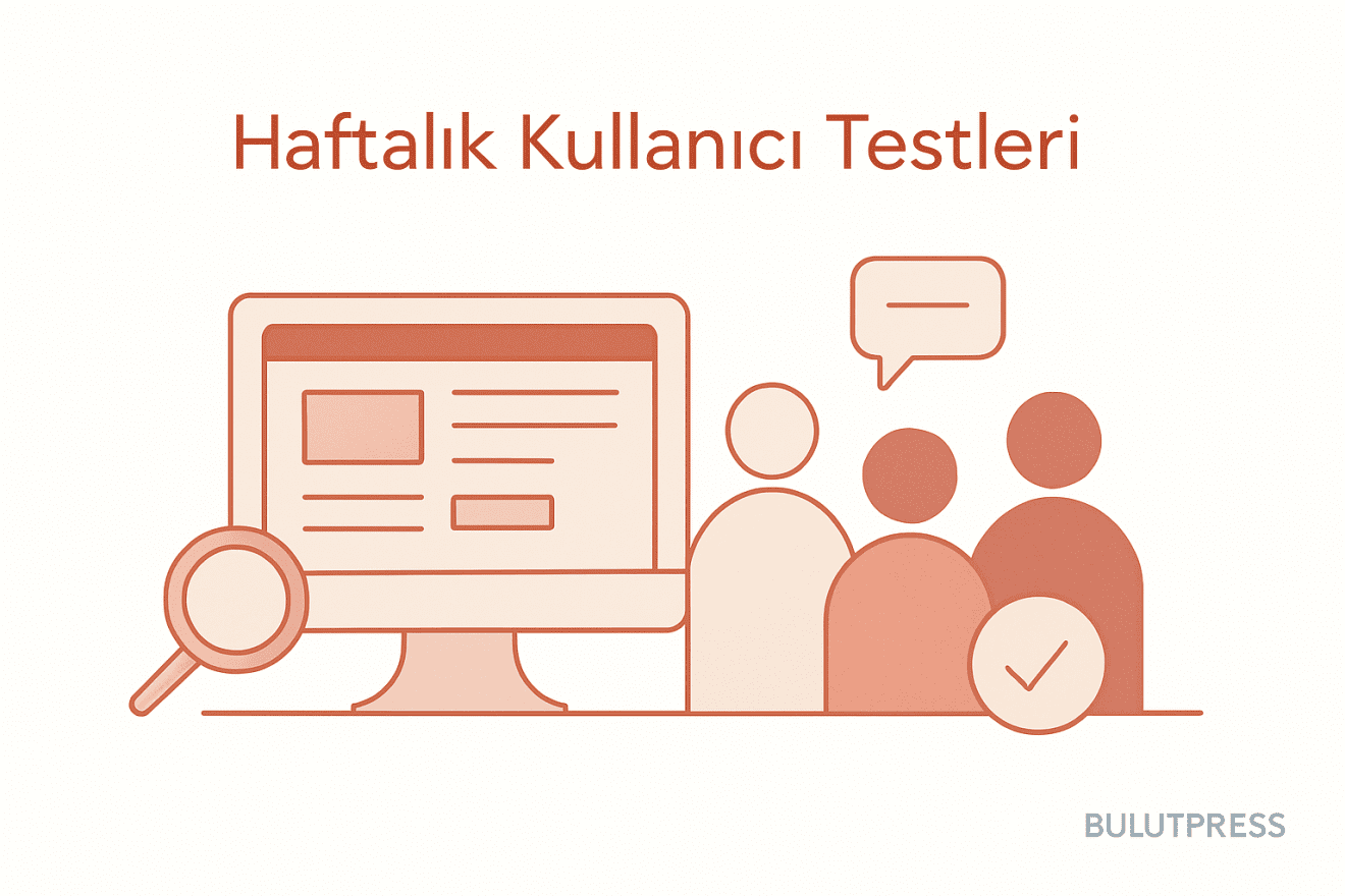 Haftalık Kullanıcı Testi Döngüsünü Ekip Kapasitesine Göre Kurmak