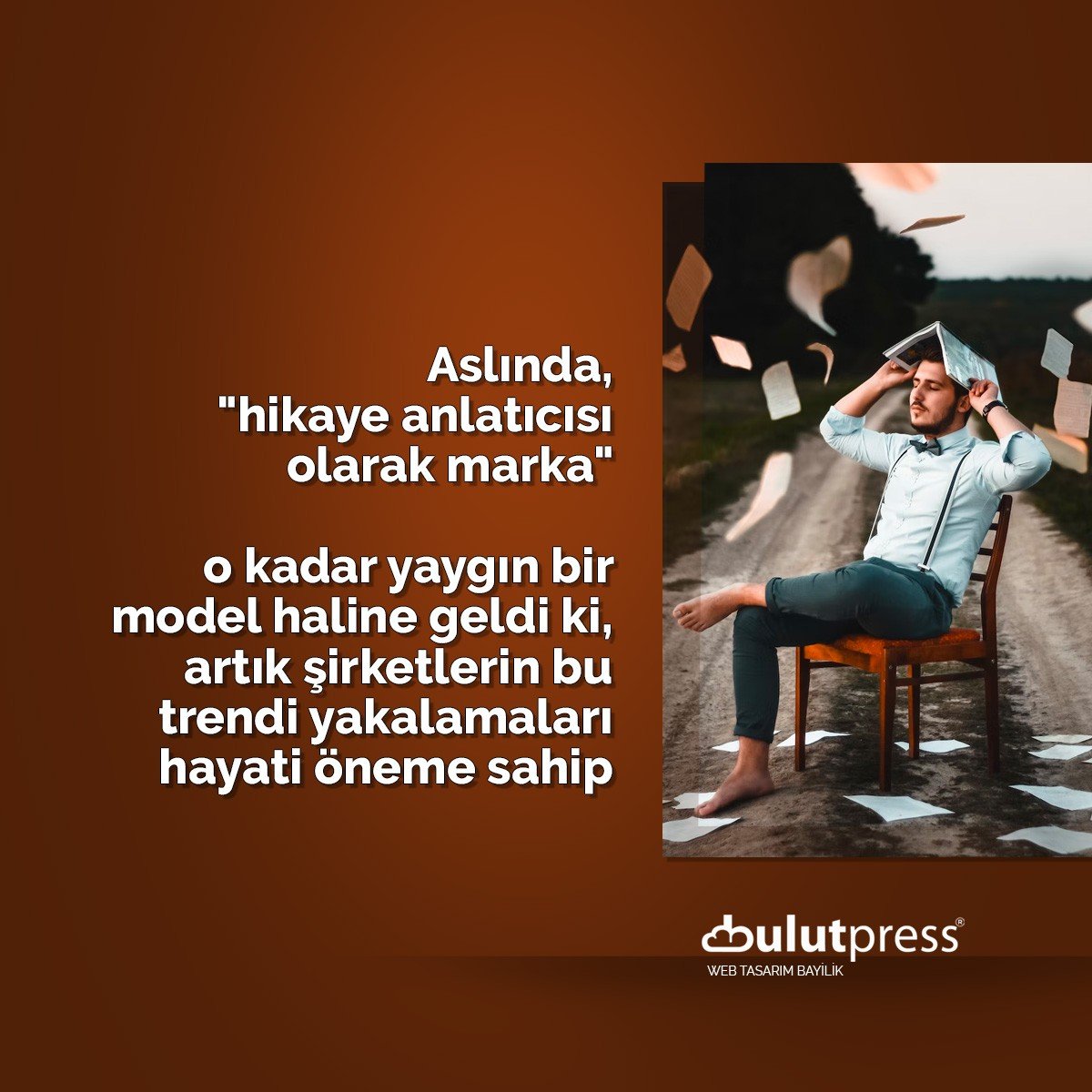 hikaye anlatıcısı olarak marka inşaa etmek