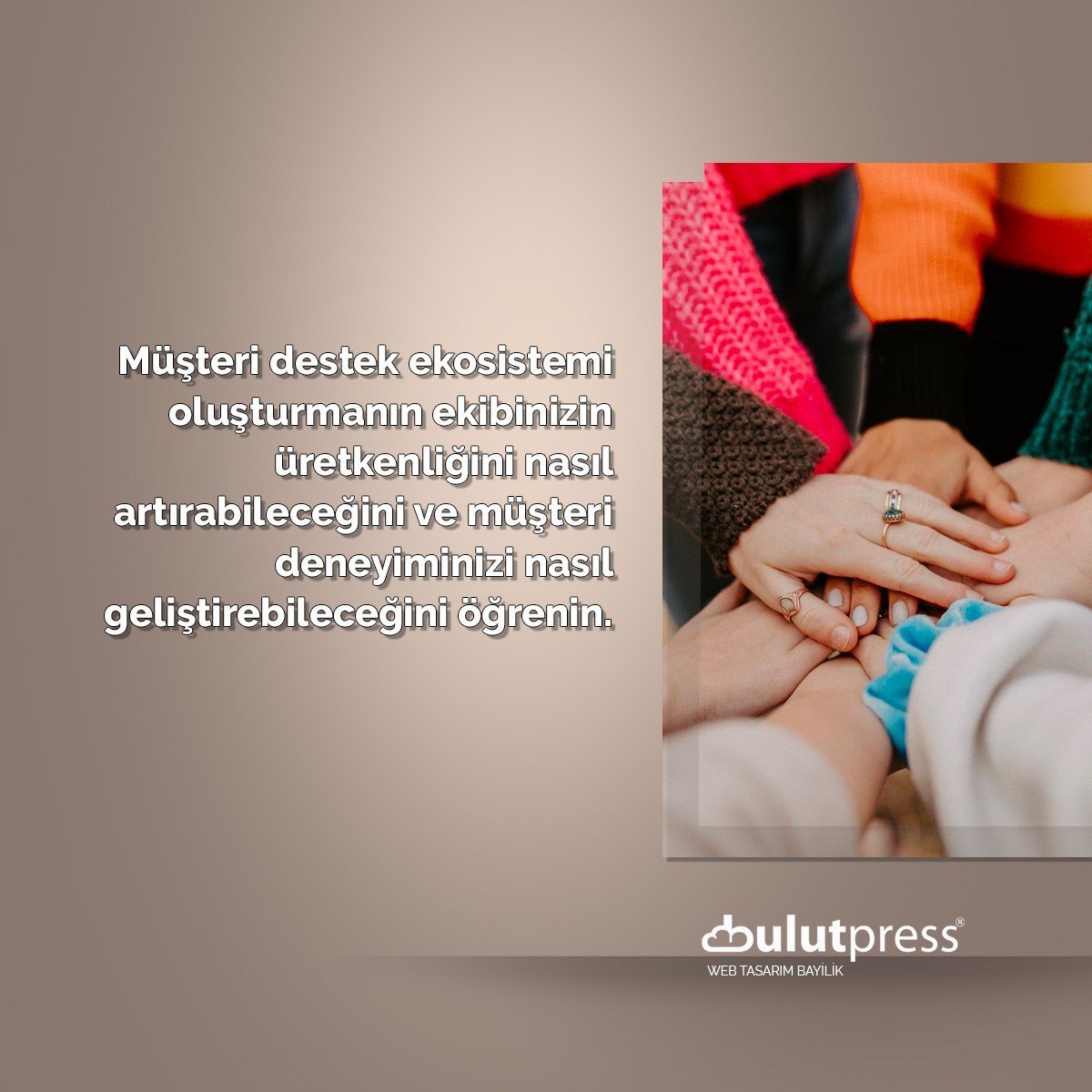 müşteri destek ekosistemi oluşturmak