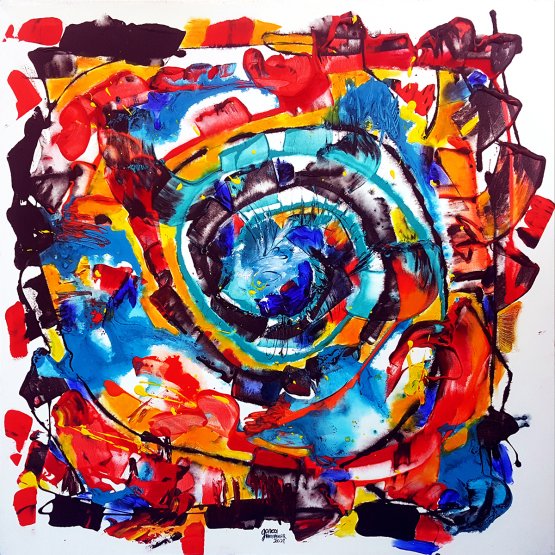 Metamorphosis Miracle - Acrylic Painting On Canvas