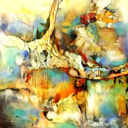 Anywhere - Digital Artwork On Abstract