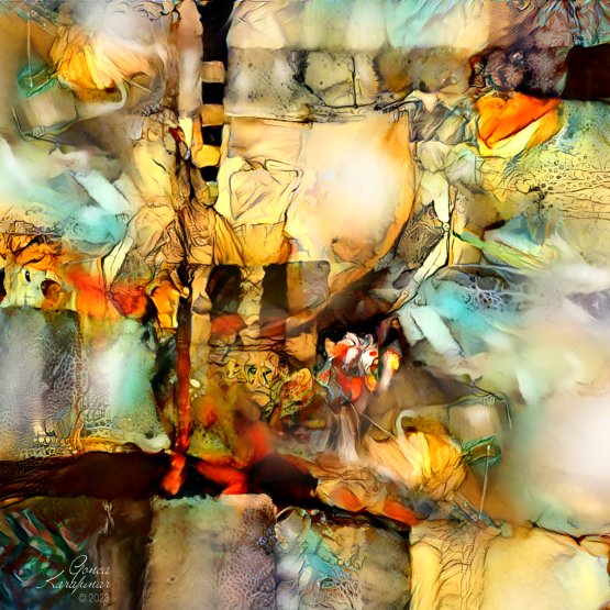 Sometimes - Digital Artwork On Abstract