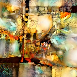 Sometimes - Digital Artwork On Abstract