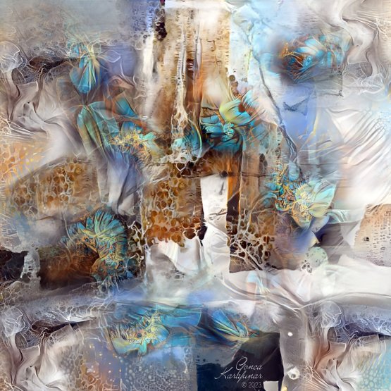 Fascinated - Digital Artwork On Abstract