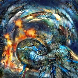 Healer - Digital Artwork On Spiritual Art