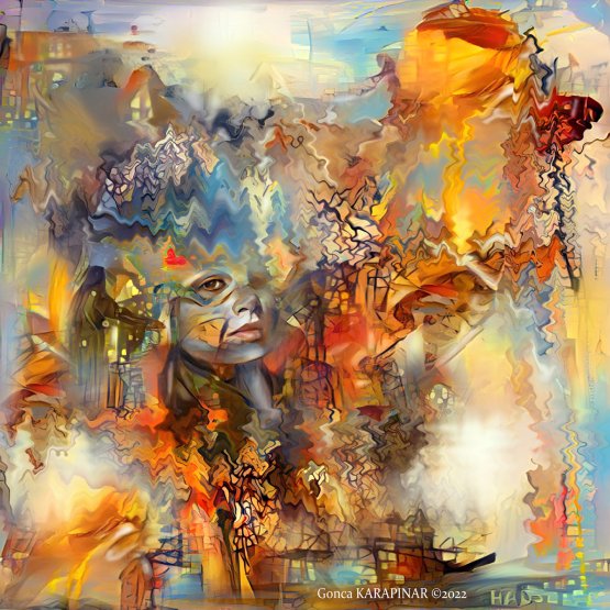 Forever - Digital Artwork On People and Portrait