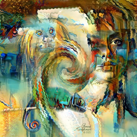 Inner Portrait - Digital Artwork On People and Portrait