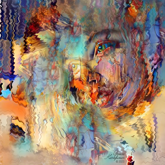 Spontaneous - Digital Artwork On People and Portrait