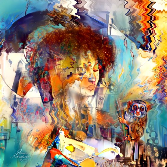 Inward Journey - Digital Artwork On People and Portrait