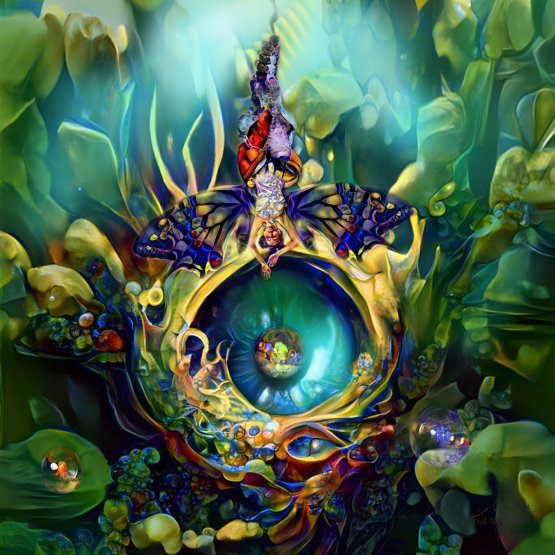 Born Of The Spirit - Digital Artwork On Inspirational