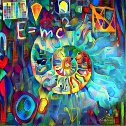 E=mc2 - Digital Artwork On Inspirational