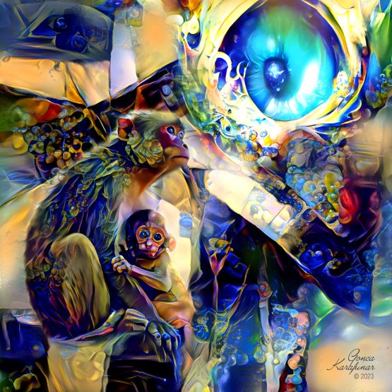 In The Forest - Digital Artwork On Nature And Animal