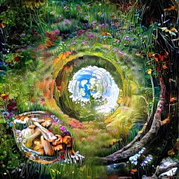 Seed Of The Universe - Digital Artwork On Nature And Animal