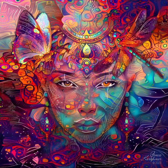 Macro And Micro Cosmos - Digital Artwork On Science Fiction