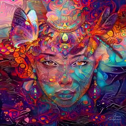 Macro And Micro Cosmos - Digital Artwork On Science Fiction