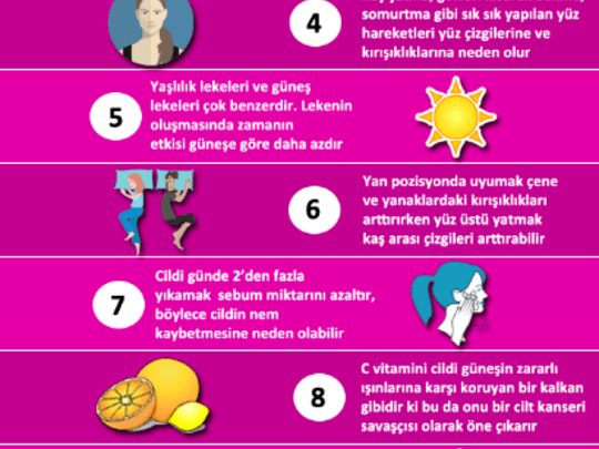 Cilt Yaşlanması Hakkında Bilmeniz Gereken 12 Gerçek