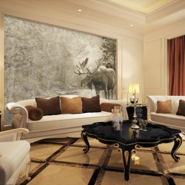 WG-109_Forest creek deer_g