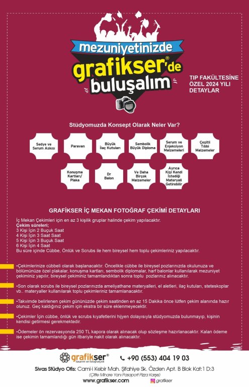 grafikser tıp fakültesi mezuniyet2