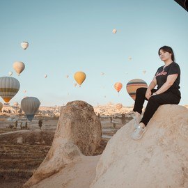 Kapadokya Model Çekimi Grafikser