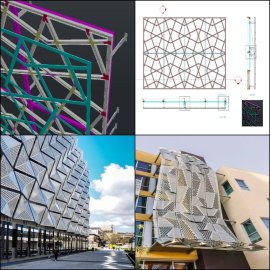 Expanded Metal Mechanical Facade Coating System