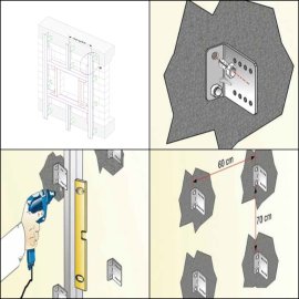 Screw System with Mechanical T Profile