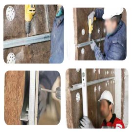 Curtain Wall System with Mechanical M and j Profile