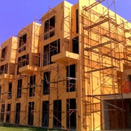 Curtain Wall System with Mechanical M and j Profile