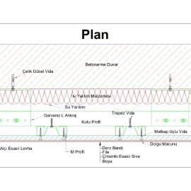 Curtain Wall System with Mechanical M and Box Profile