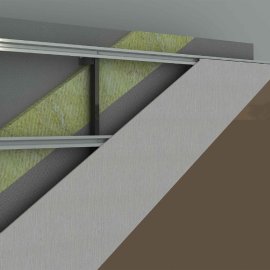 Curtain Wall System with Mechanical M and Box Profile