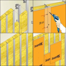 Curtain Wall System with Mechanical T Profile