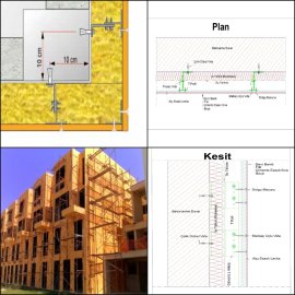 Curtain Wall System with Mechanical T Profile