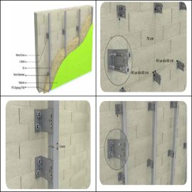 Curtain Wall System with Mechanical DCC Profile
