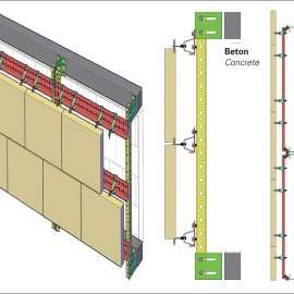 "L" Profile Vertical Connection System