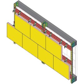 "L" Profile Vertical Connection System