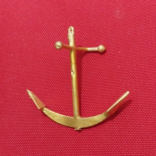 428 Bronz metal Çıpa 38x36 mm