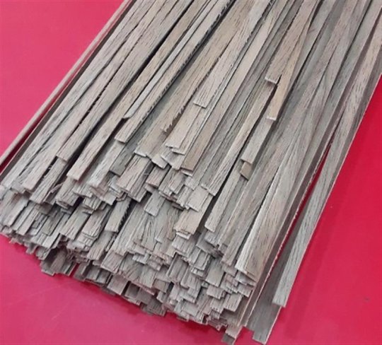 KAPLAMA ÇITASI CEVİZ 0,5x3 MM 30 CM 25 ADET