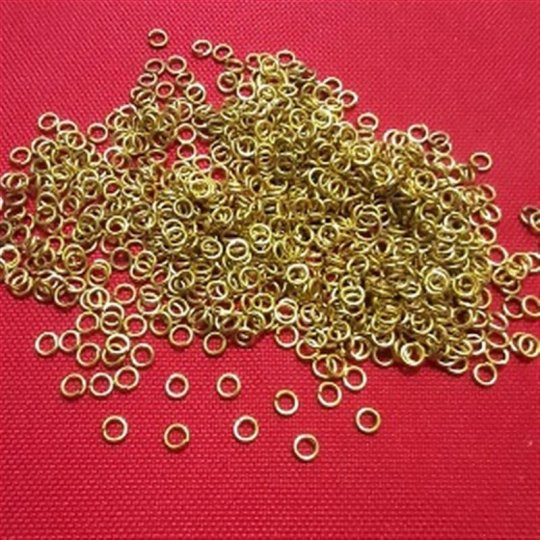 HALKA PİRİNÇ 4 MM 10 ADET