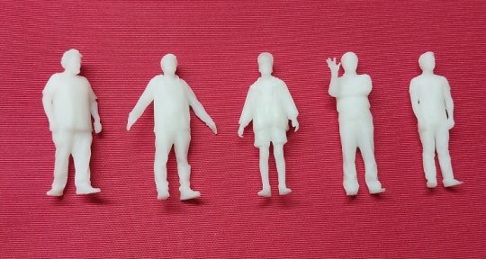 EF003 ERKEK FİGÜR 1:50 ÖLÇEK 5 ADET