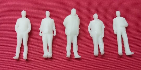 EF004 ERKEK FİGÜR 1:50 ÖLÇEK 5 ADET