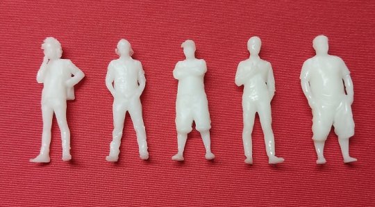 EF011 ERKEK FİGÜR 1:50 ÖLÇEK 5 ADET