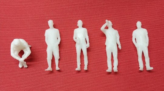 EF013 ERKEK FİGÜR 1:50 ÖLÇEK 5 ADET