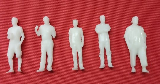 EF016 ERKEK FİGÜR 1:50 ÖLÇEK 5 ADET