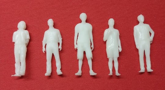 EF019 ERKEK FİGÜR 1:50 ÖLÇEK 5 ADET