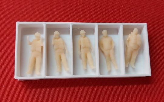 D01 DENİZCİ FİGÜR 1:75 ÖLÇEK 5 ADET
